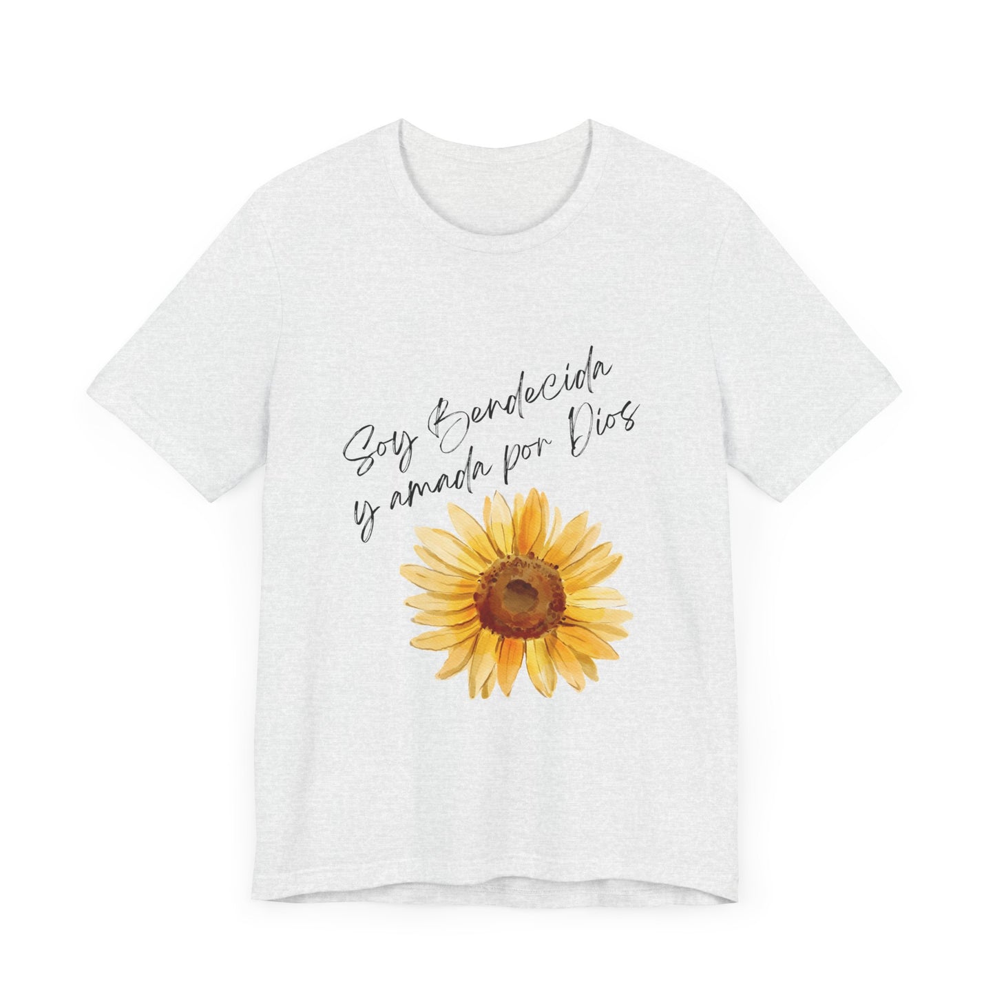 Soy Bendecida y amada por Dios - Unisex Short Sleeve Tee