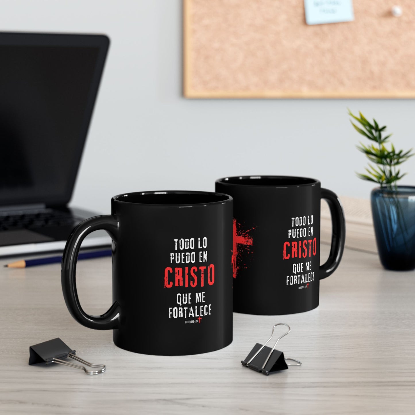 Todo lo puedo en Cristo Taza (11oz, 15oz)