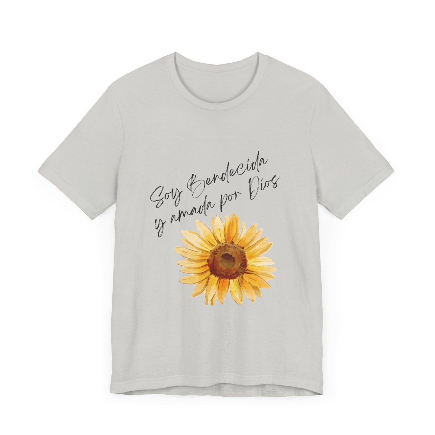 Soy Bendecida y amada por Dios - Unisex Short Sleeve Tee