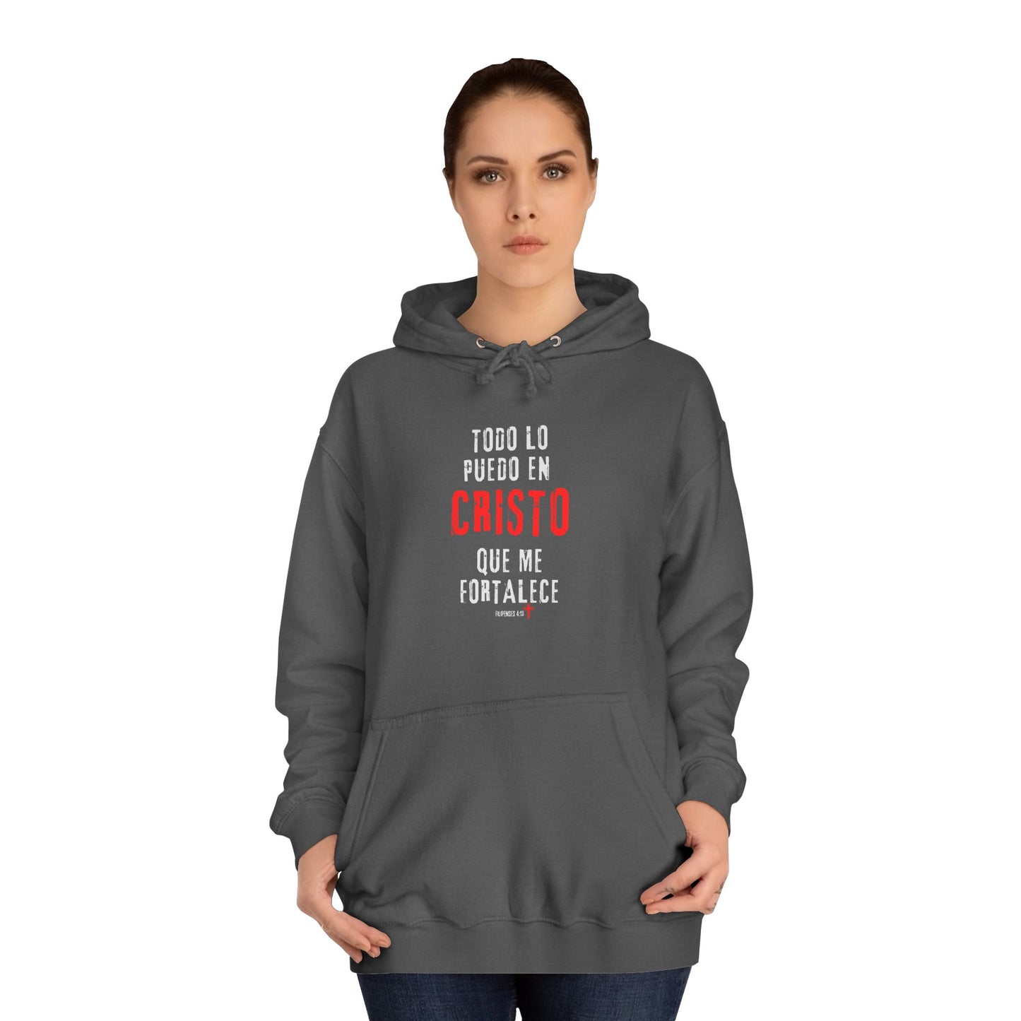 Todo lo puedo en Cristo Hoodie
