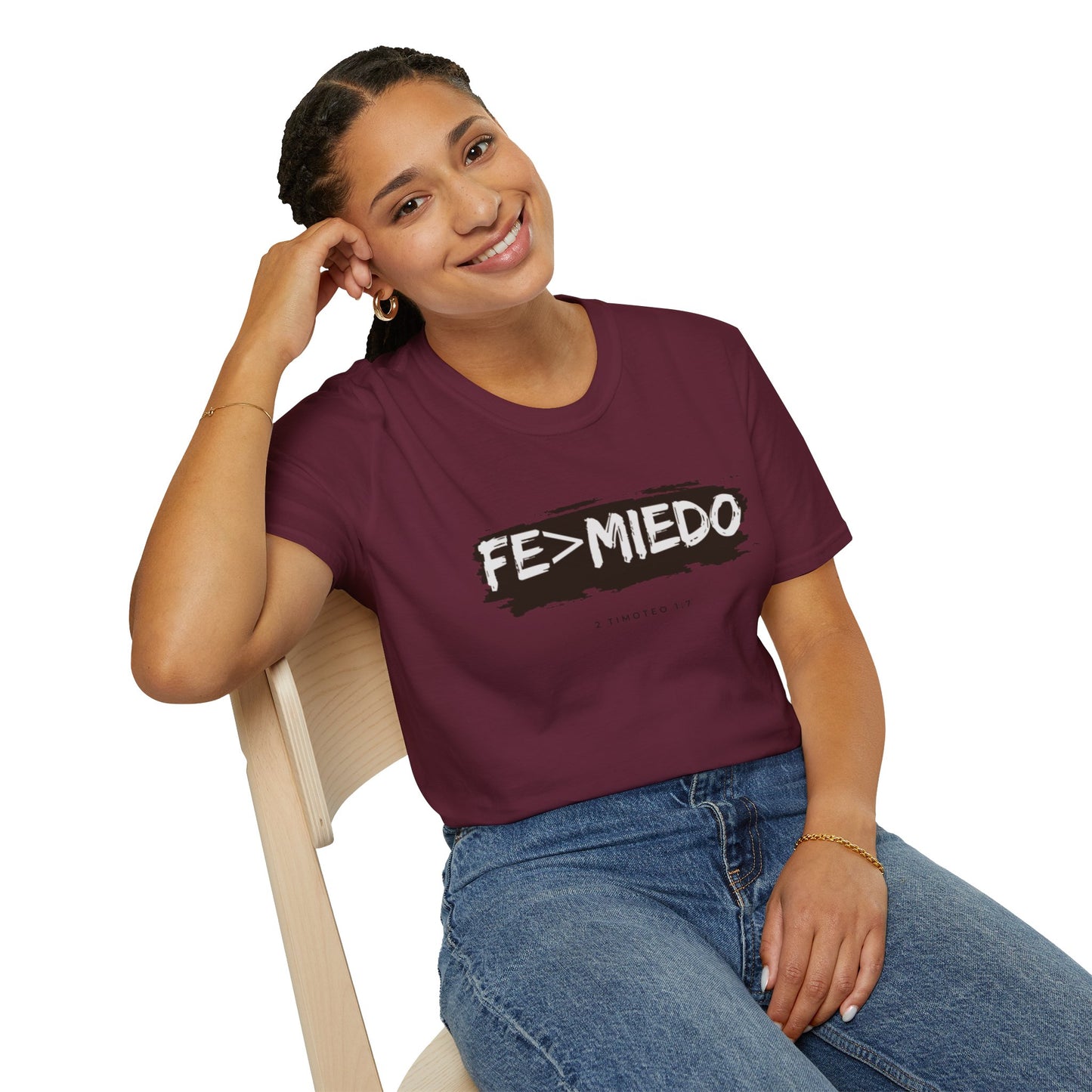 FE > MIEDO camiseta unisex