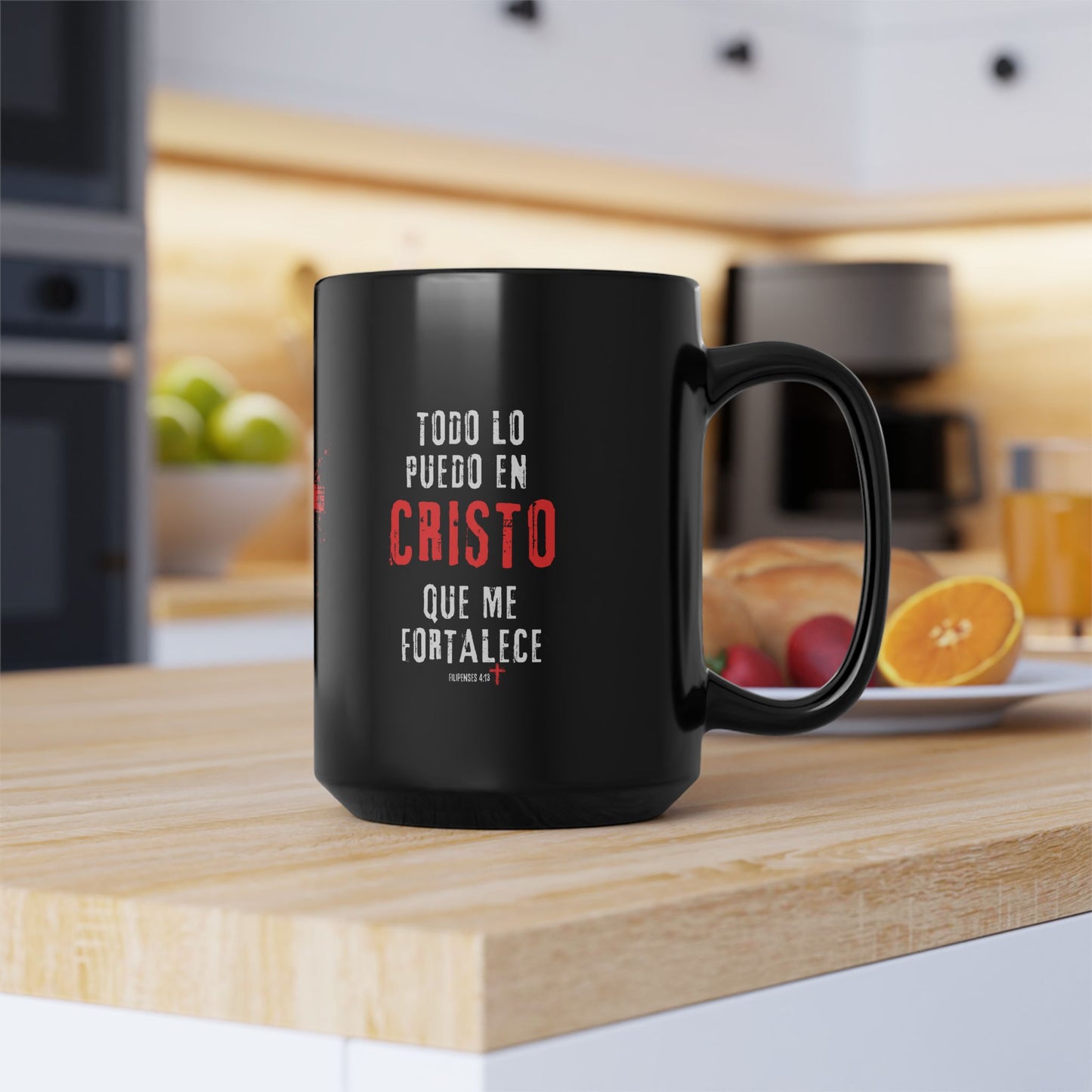 Todo lo puedo en Cristo Taza (11oz, 15oz)