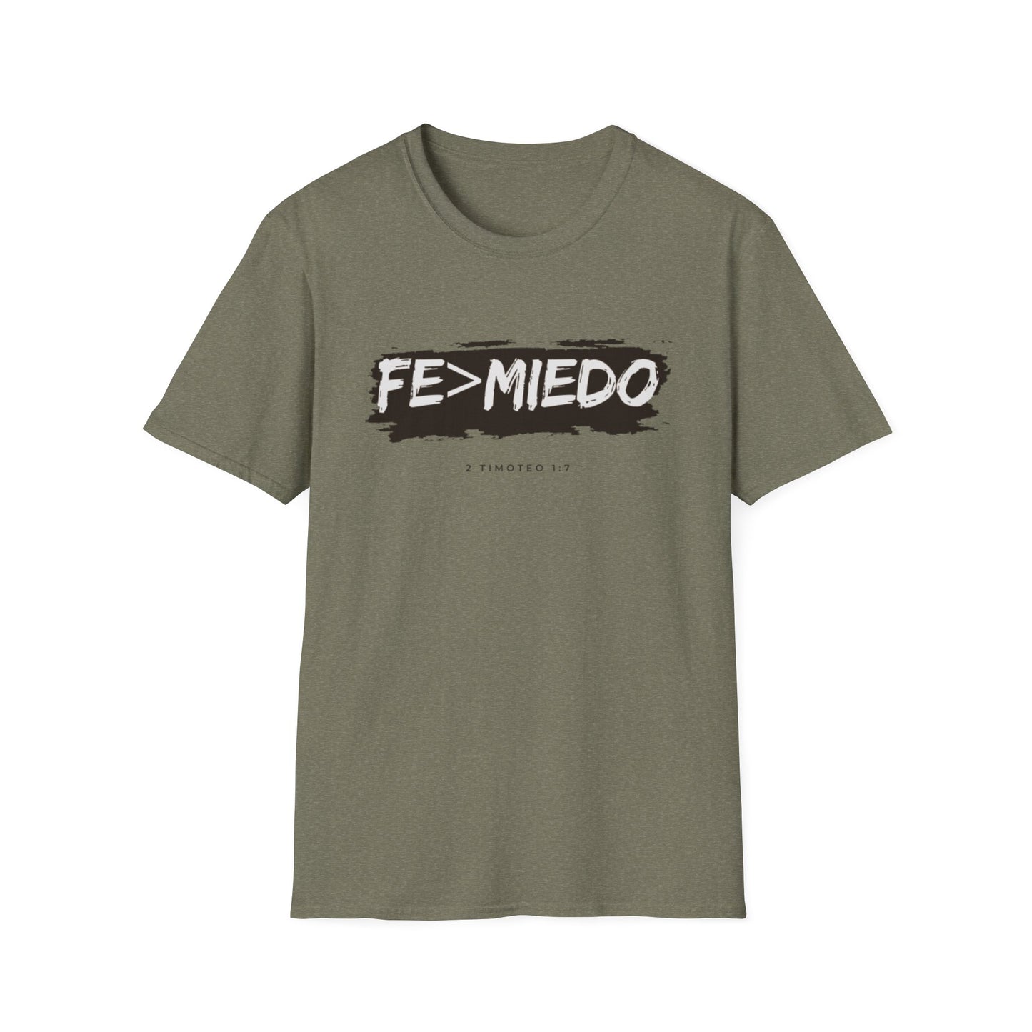 FE > MIEDO camiseta unisex