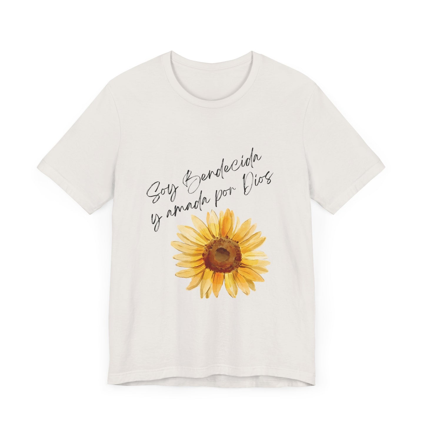 Soy Bendecida y amada por Dios - Unisex Short Sleeve Tee