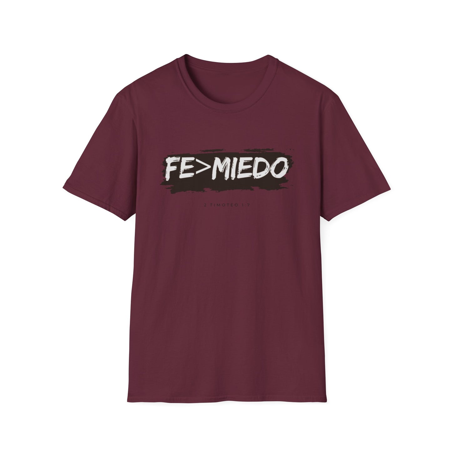 FE > MIEDO camiseta unisex