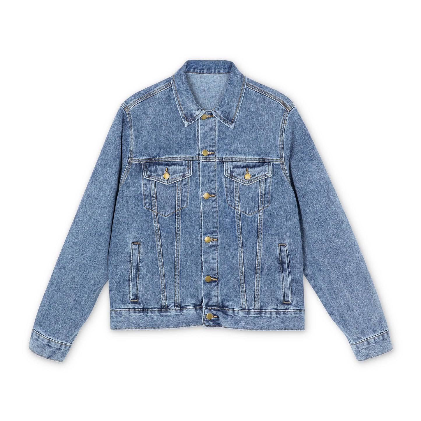 SALVOS POR GRACIA Men's Denim Jacket