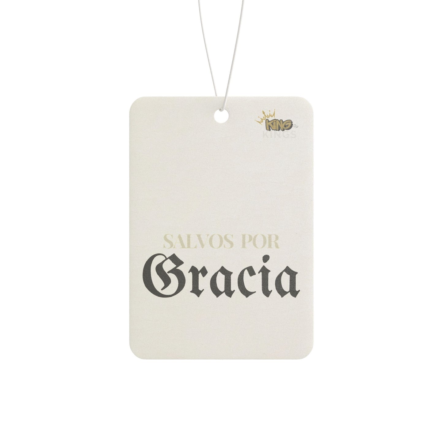 SALVOS POR GRACIA Car Air Freshener