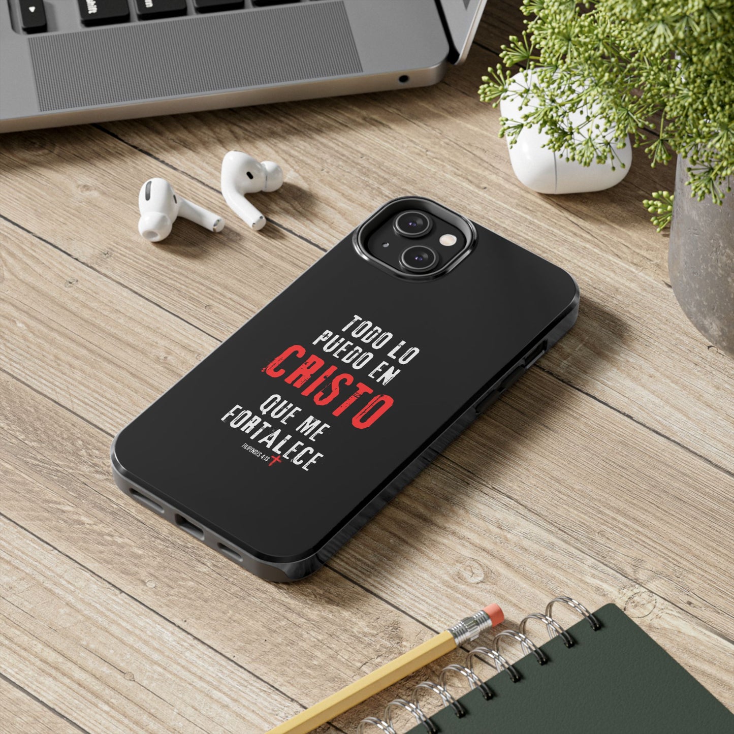Todo lo puedo en Cristo Funda de Iphone