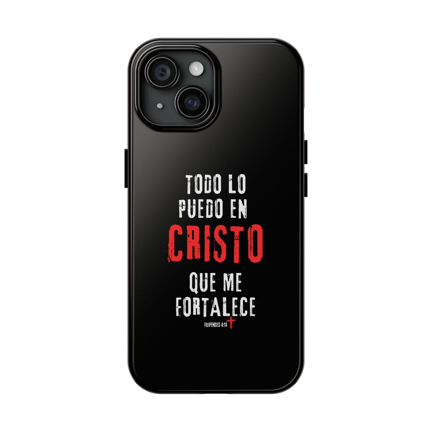 Todo lo puedo en Cristo Funda de Iphone