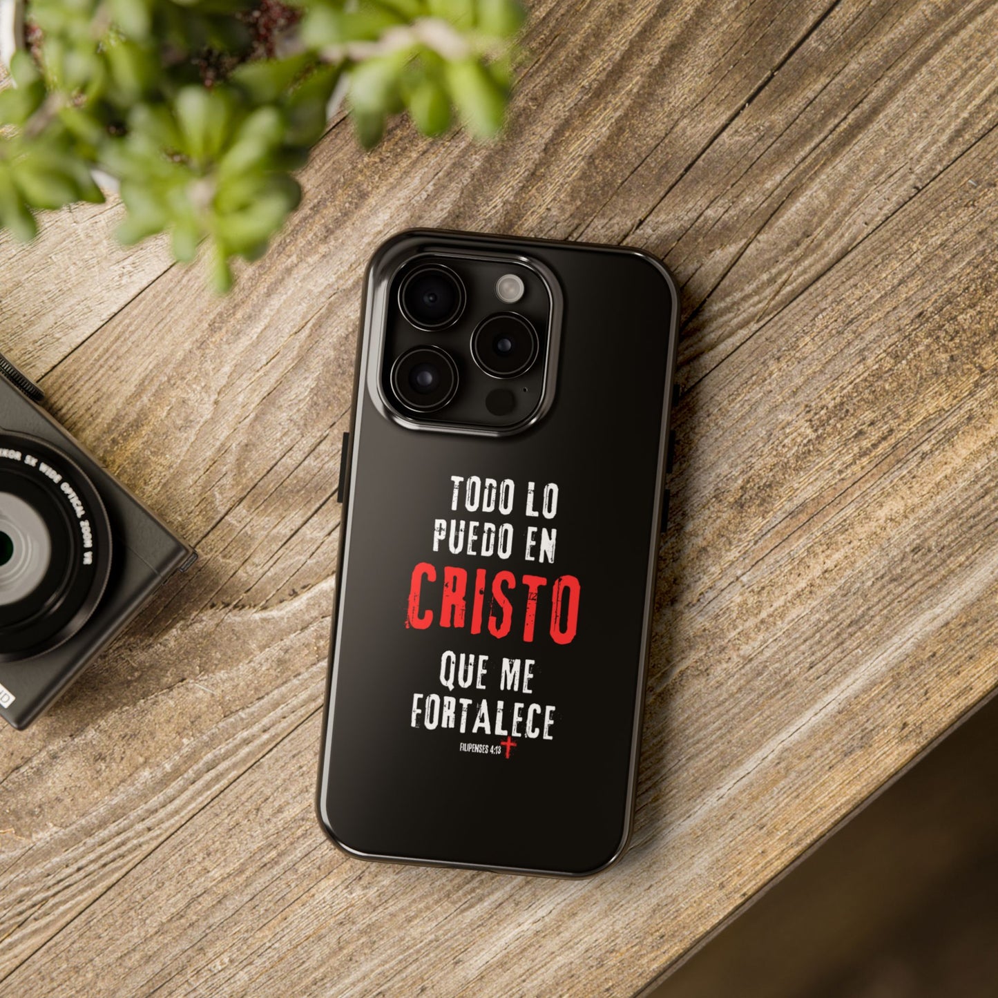 Todo lo puedo en Cristo Funda de Iphone