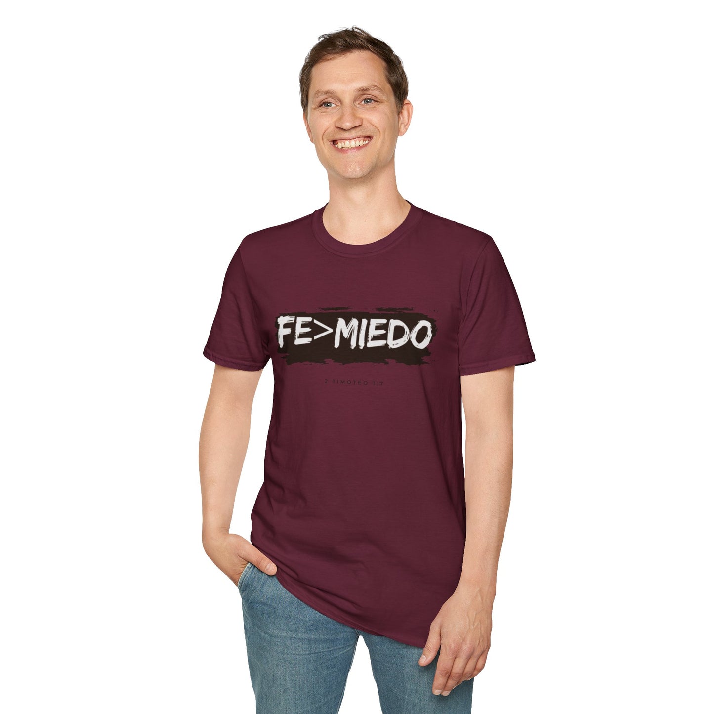 FE > MIEDO camiseta unisex
