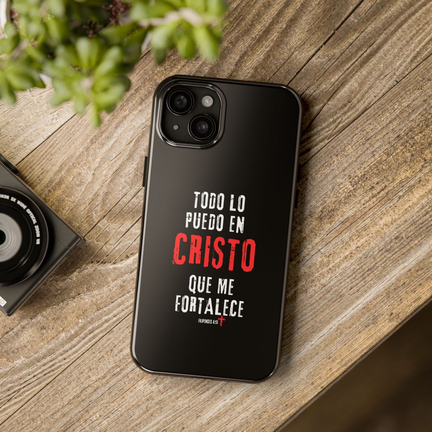 Todo lo puedo en Cristo Funda de Iphone