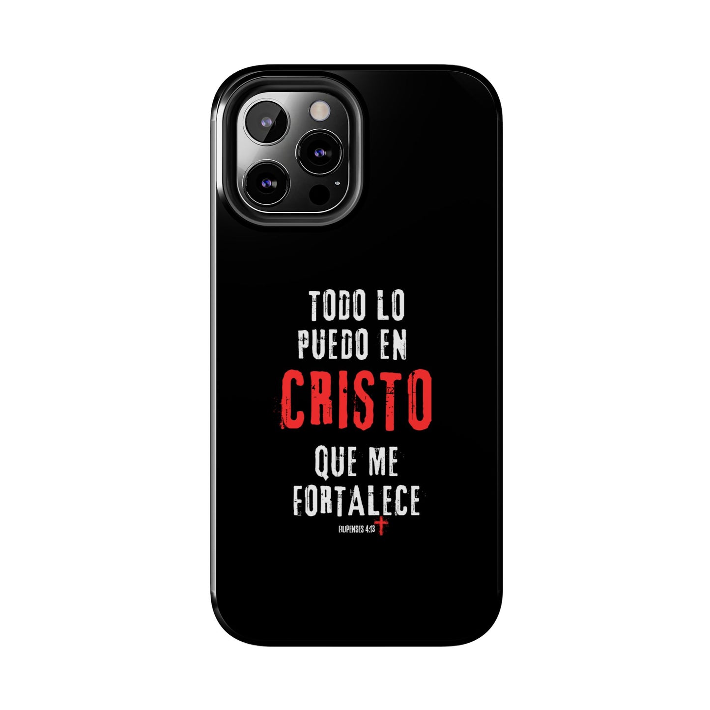 Todo lo puedo en Cristo Funda de Iphone