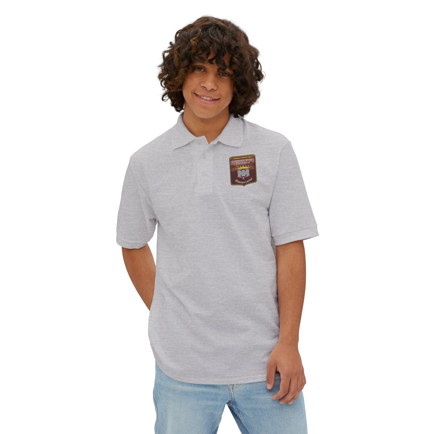 California State Theological University Polo Shirt Cotton