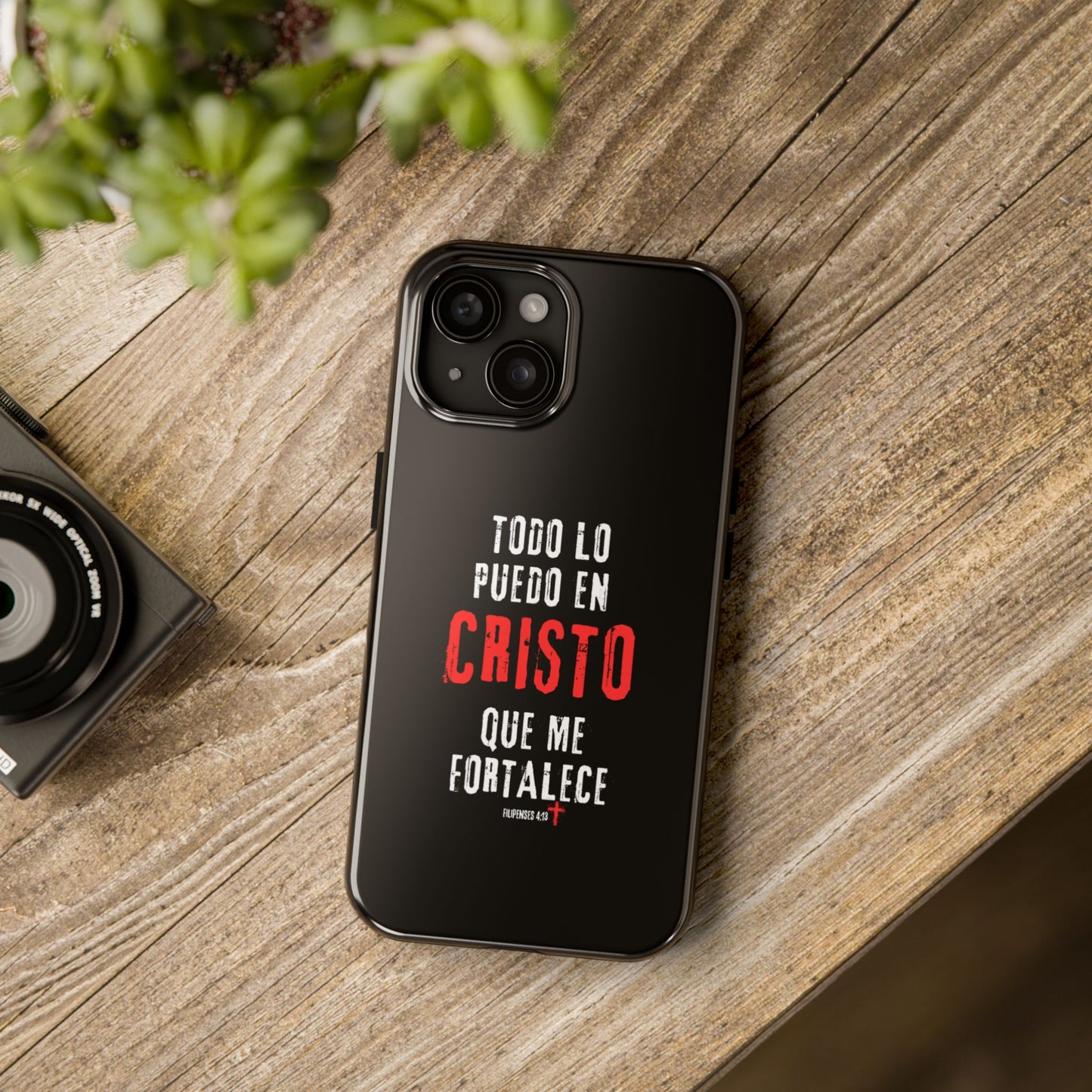 Todo lo puedo en Cristo Funda de Iphone