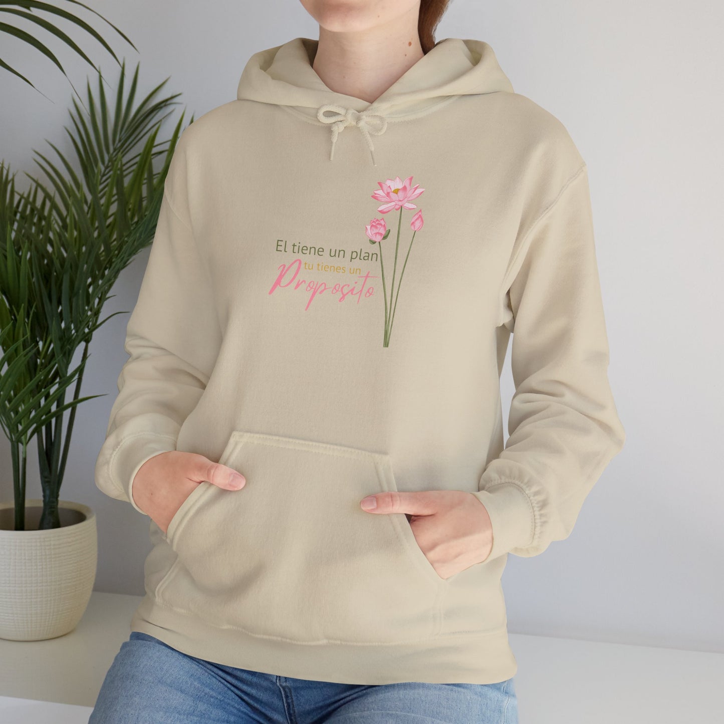 El tiene un Plan Hooded Sweatshirt