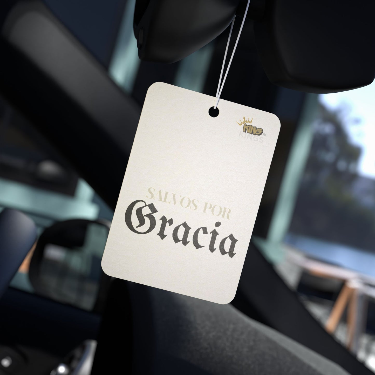SALVOS POR GRACIA Car Air Freshener