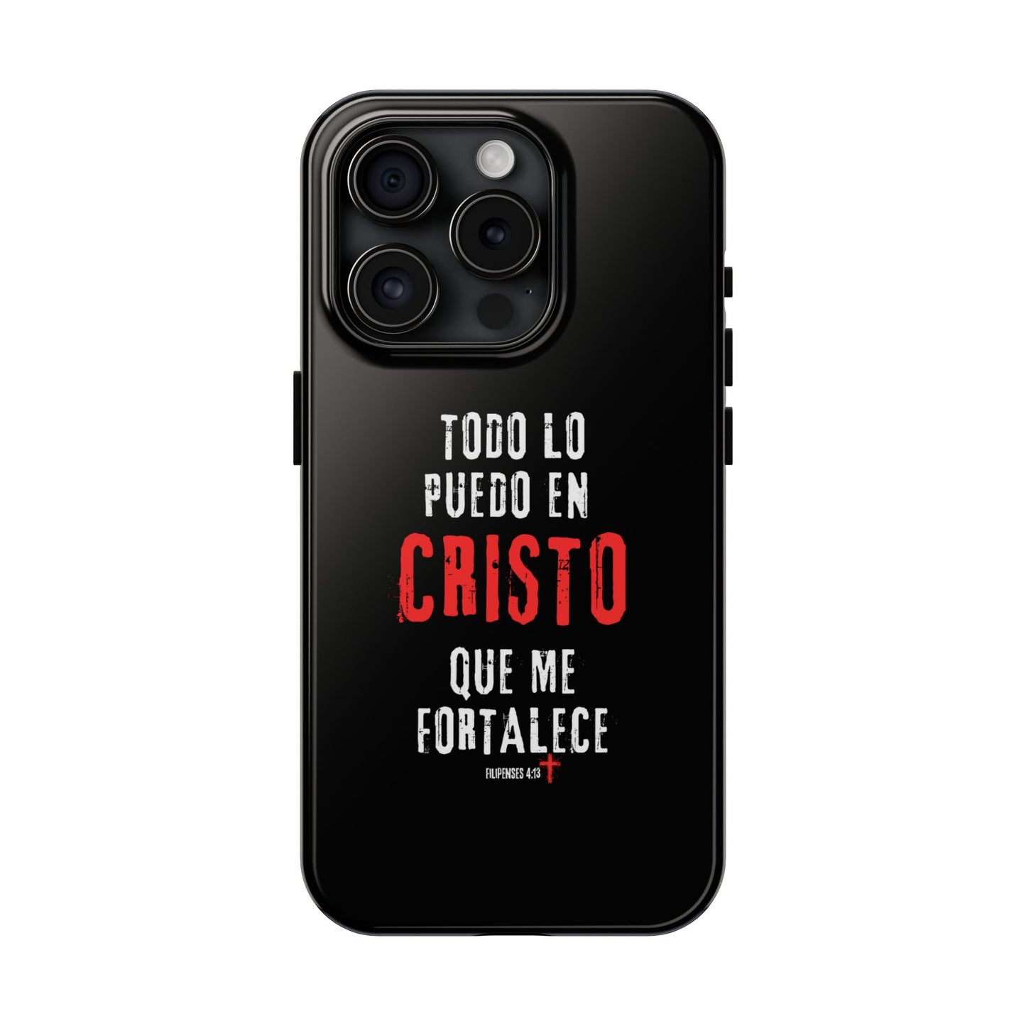 Todo lo puedo en Cristo Funda de Iphone