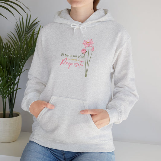 El tiene un Plan Hooded Sweatshirt