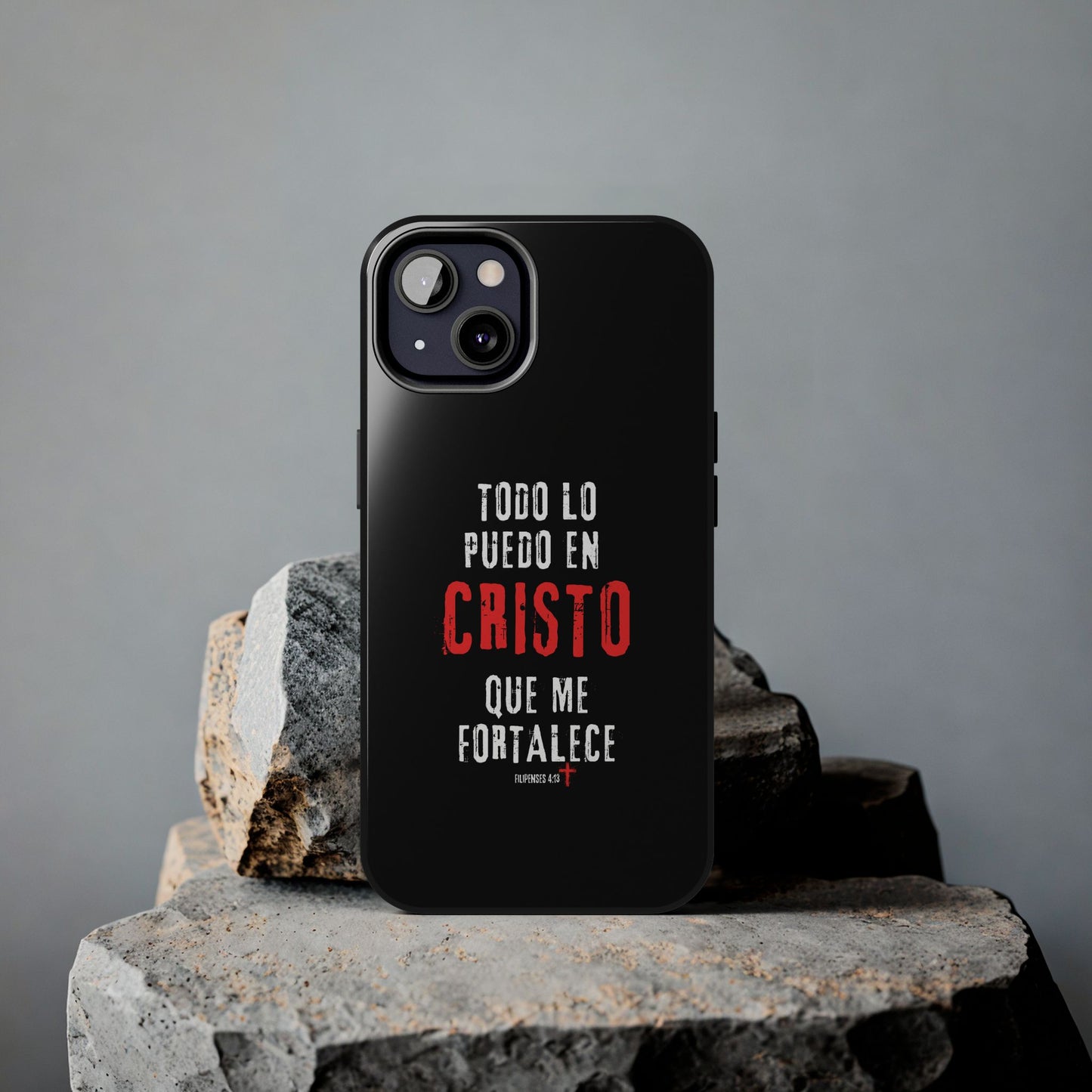 Todo lo puedo en Cristo Funda de Iphone