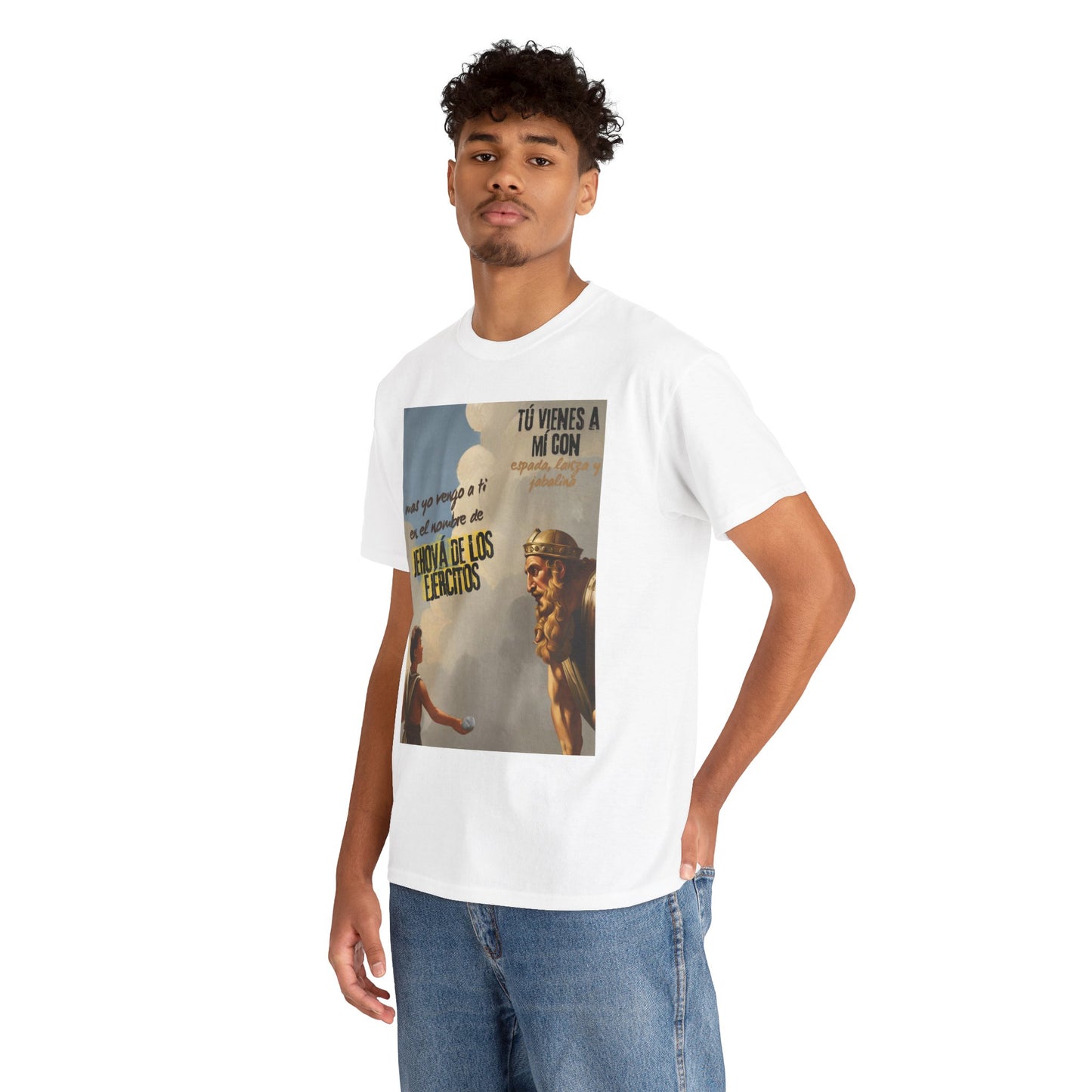 Jehová de los ejércitos Unisex Heavy Cotton Tee