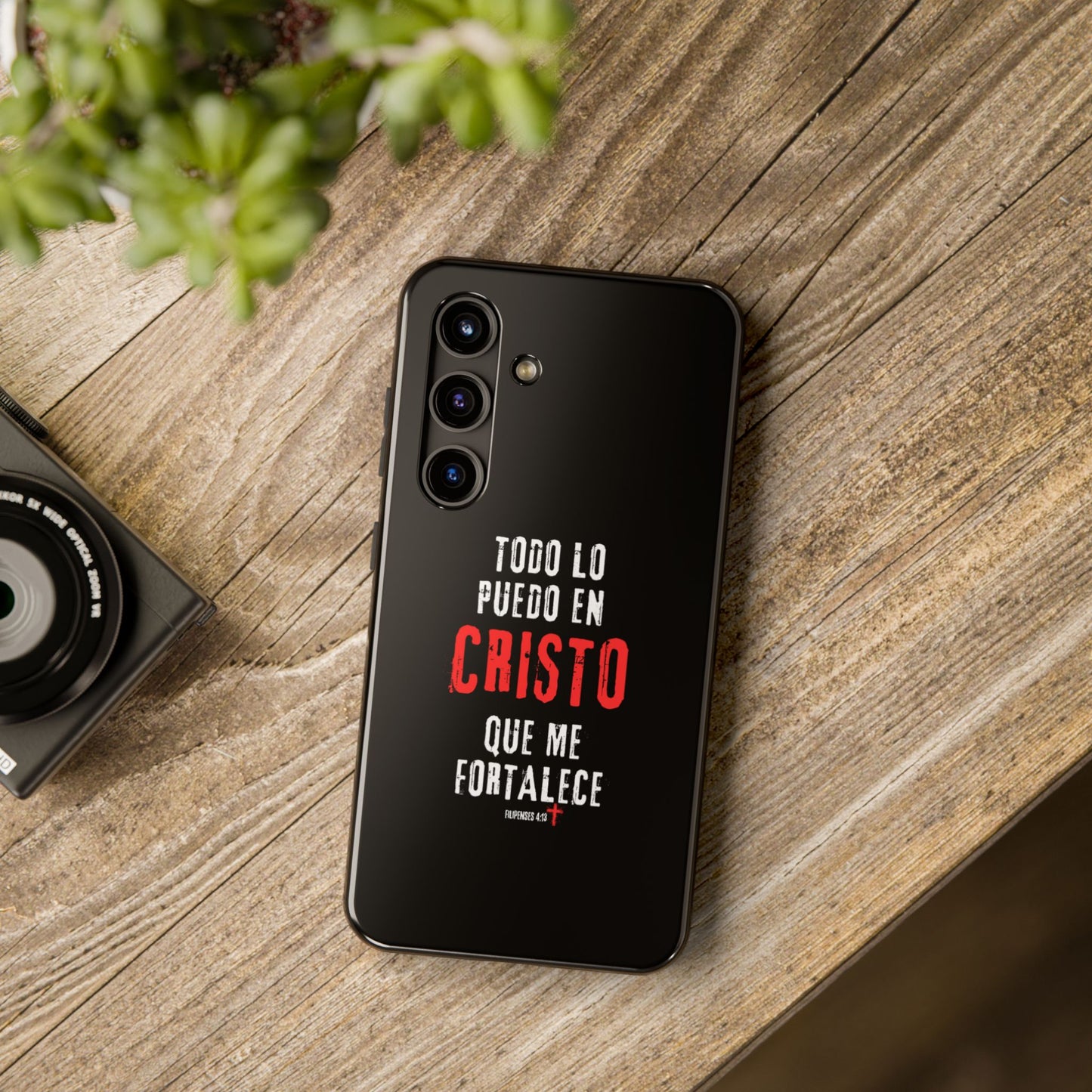 Todo lo puedo en Cristo Funda de Iphone