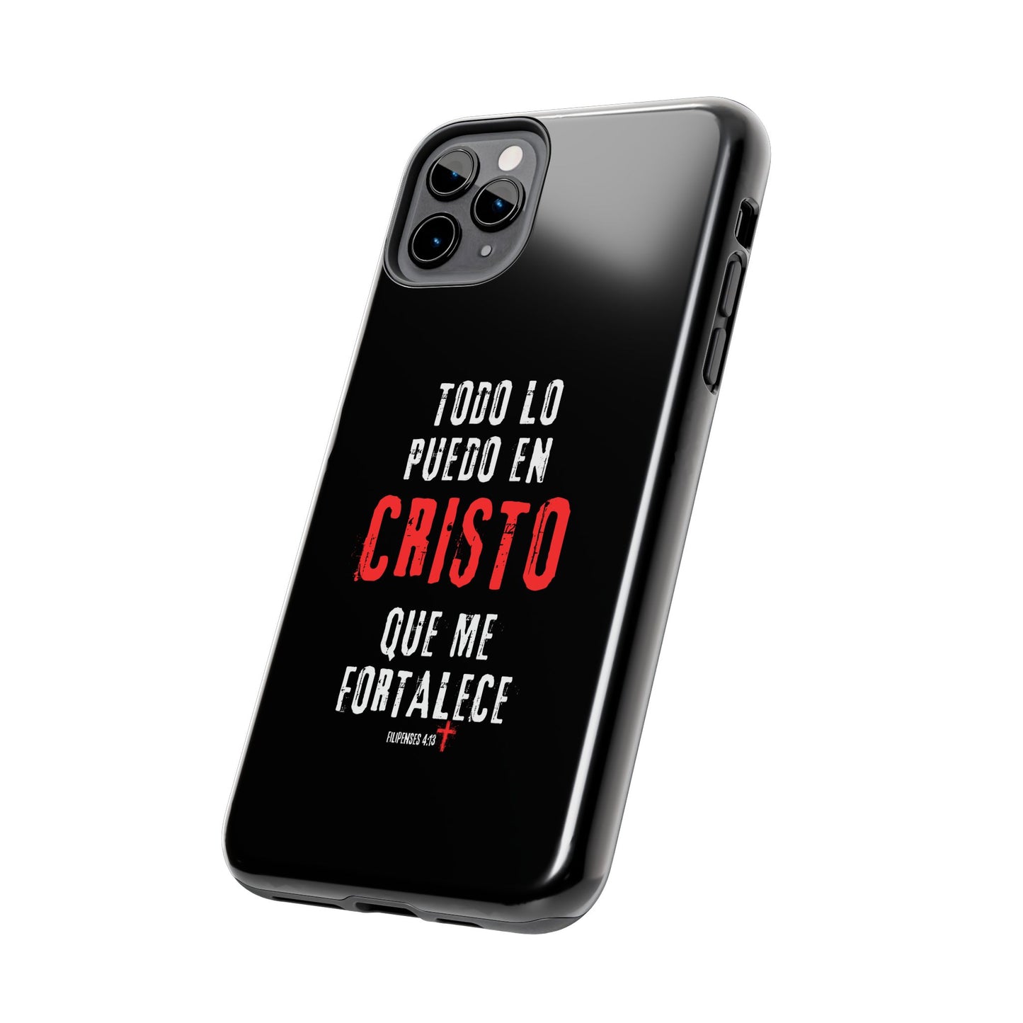Todo lo puedo en Cristo Funda de Iphone