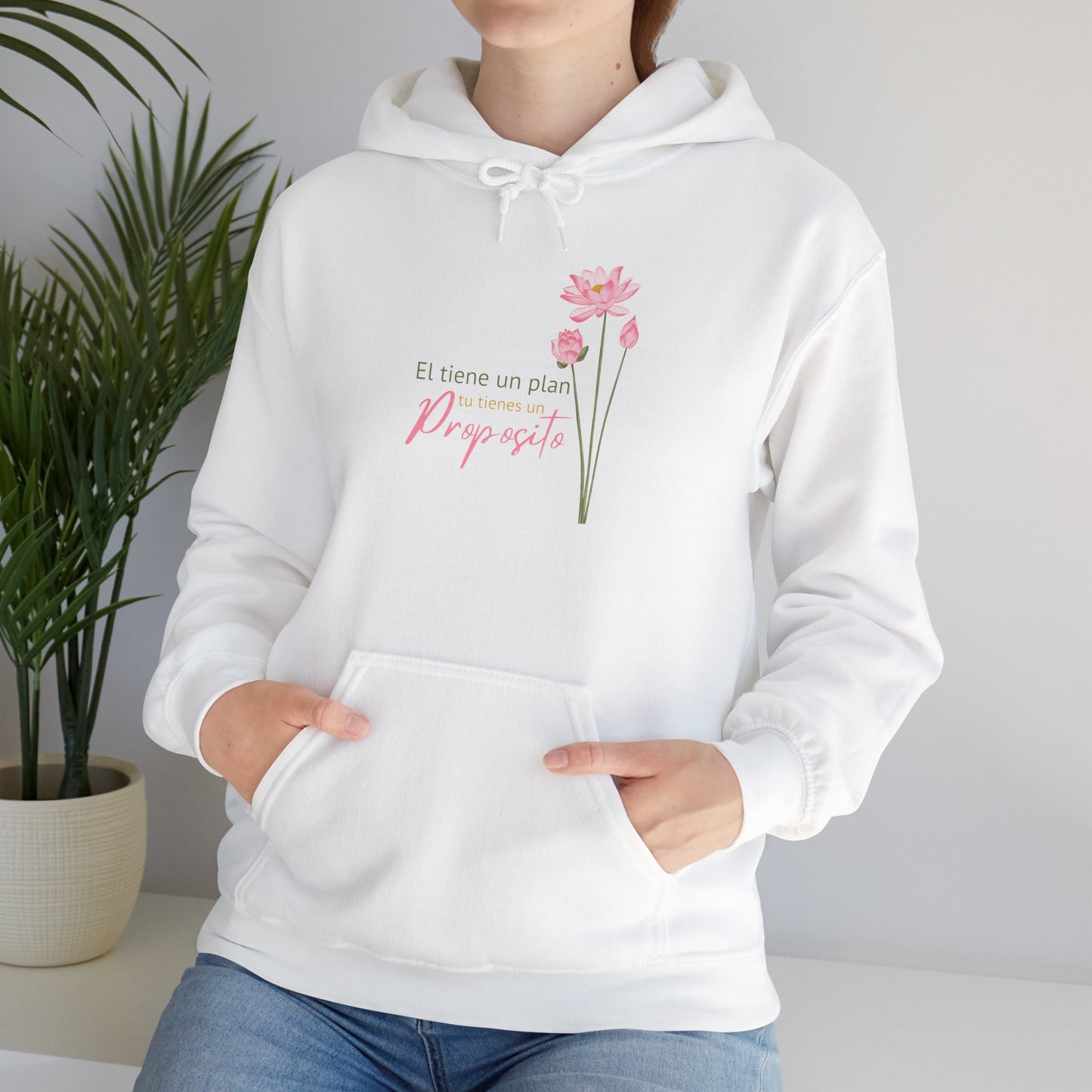 El tiene un Plan Hooded Sweatshirt