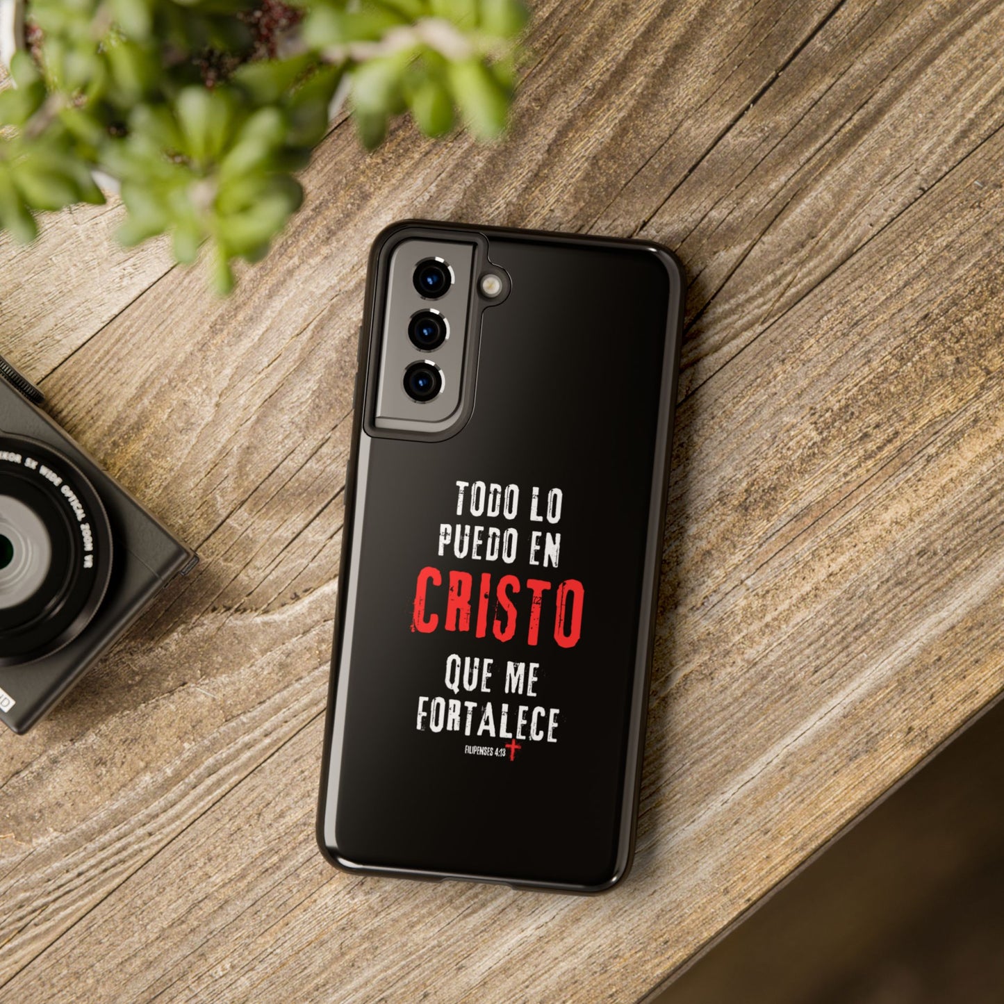 Todo lo puedo en Cristo Funda de Iphone