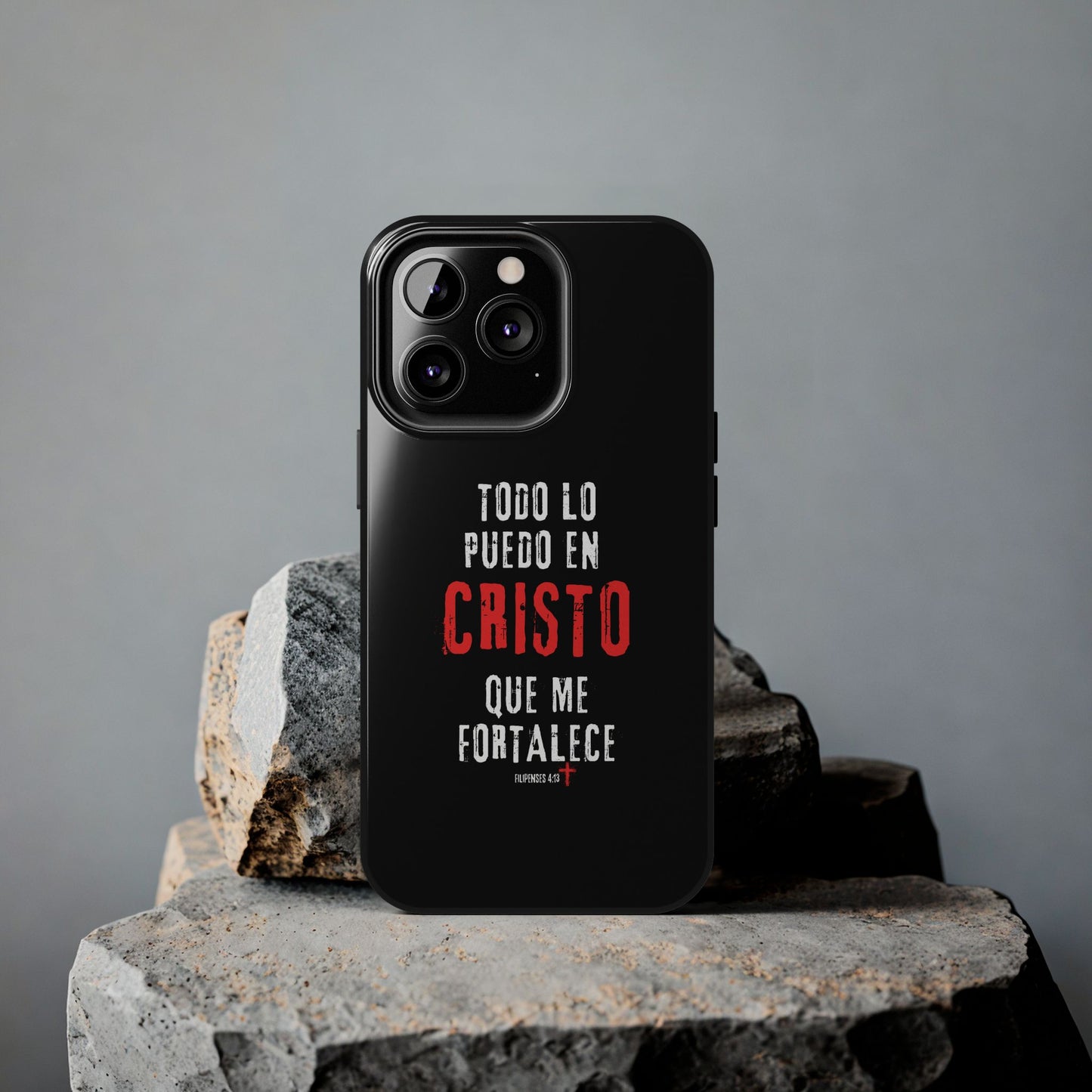 Todo lo puedo en Cristo Funda de Iphone