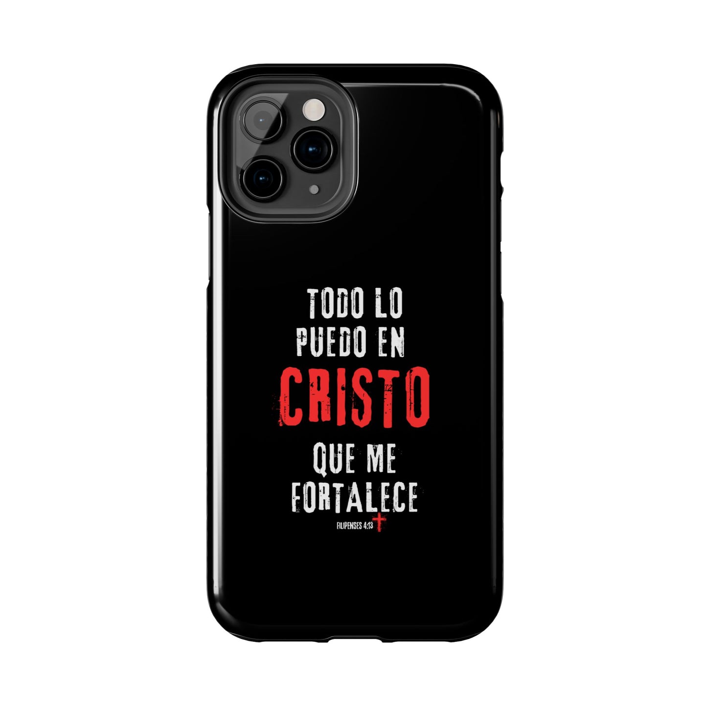 Todo lo puedo en Cristo Funda de Iphone