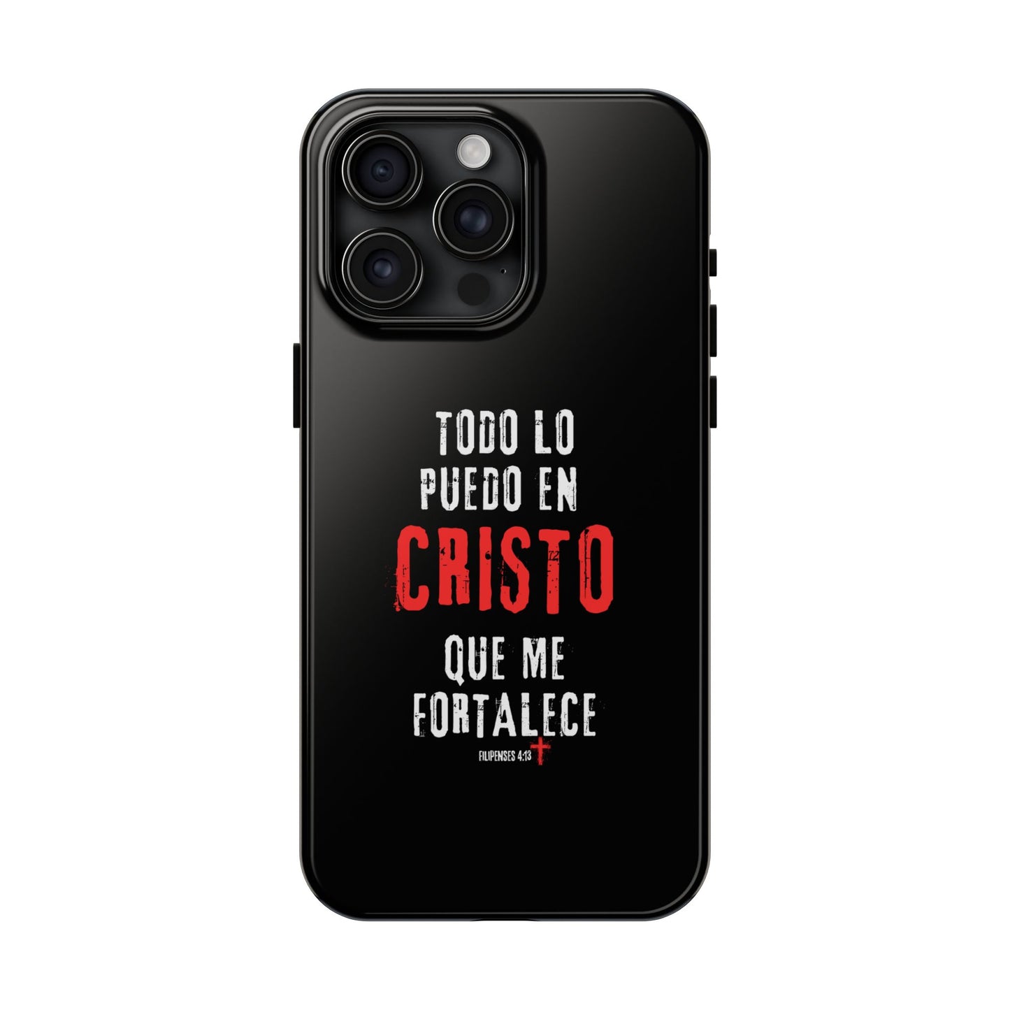 Todo lo puedo en Cristo Funda de Iphone