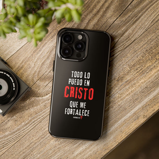Todo lo puedo en Cristo Funda de Iphone