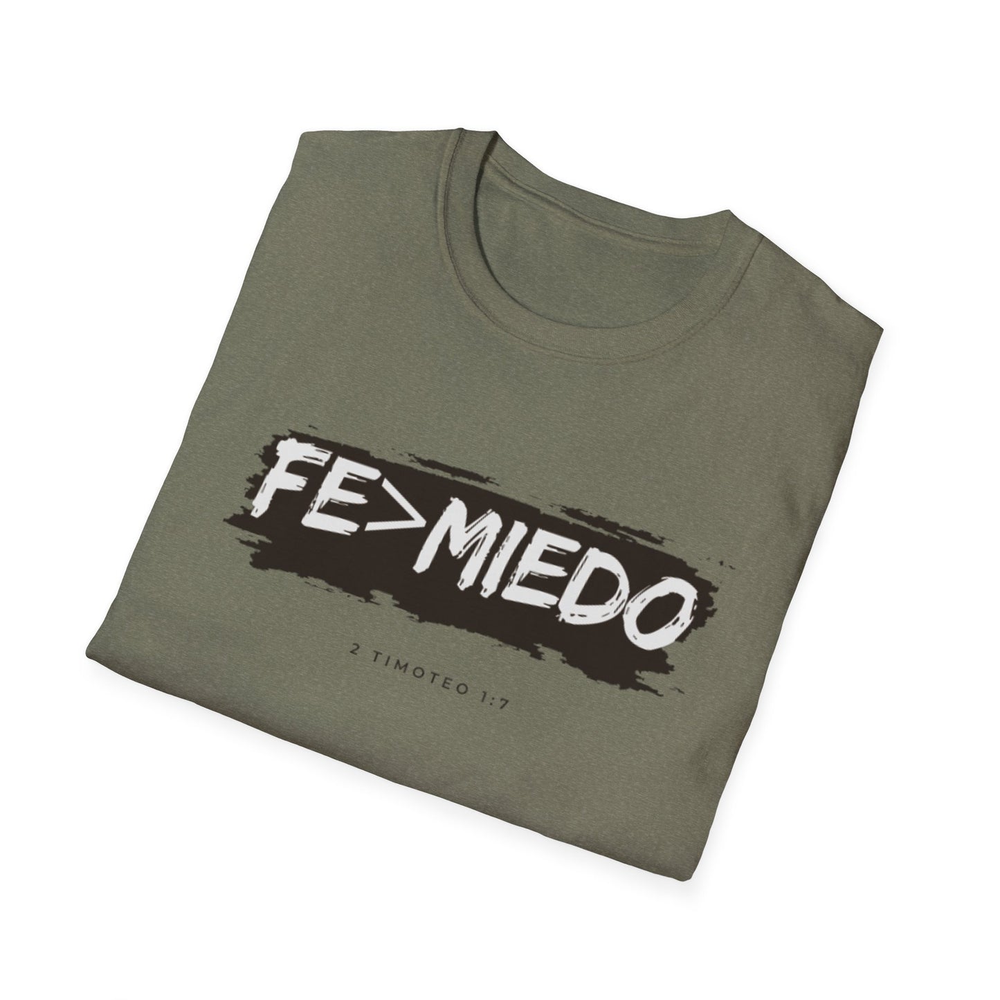 FE > MIEDO camiseta unisex
