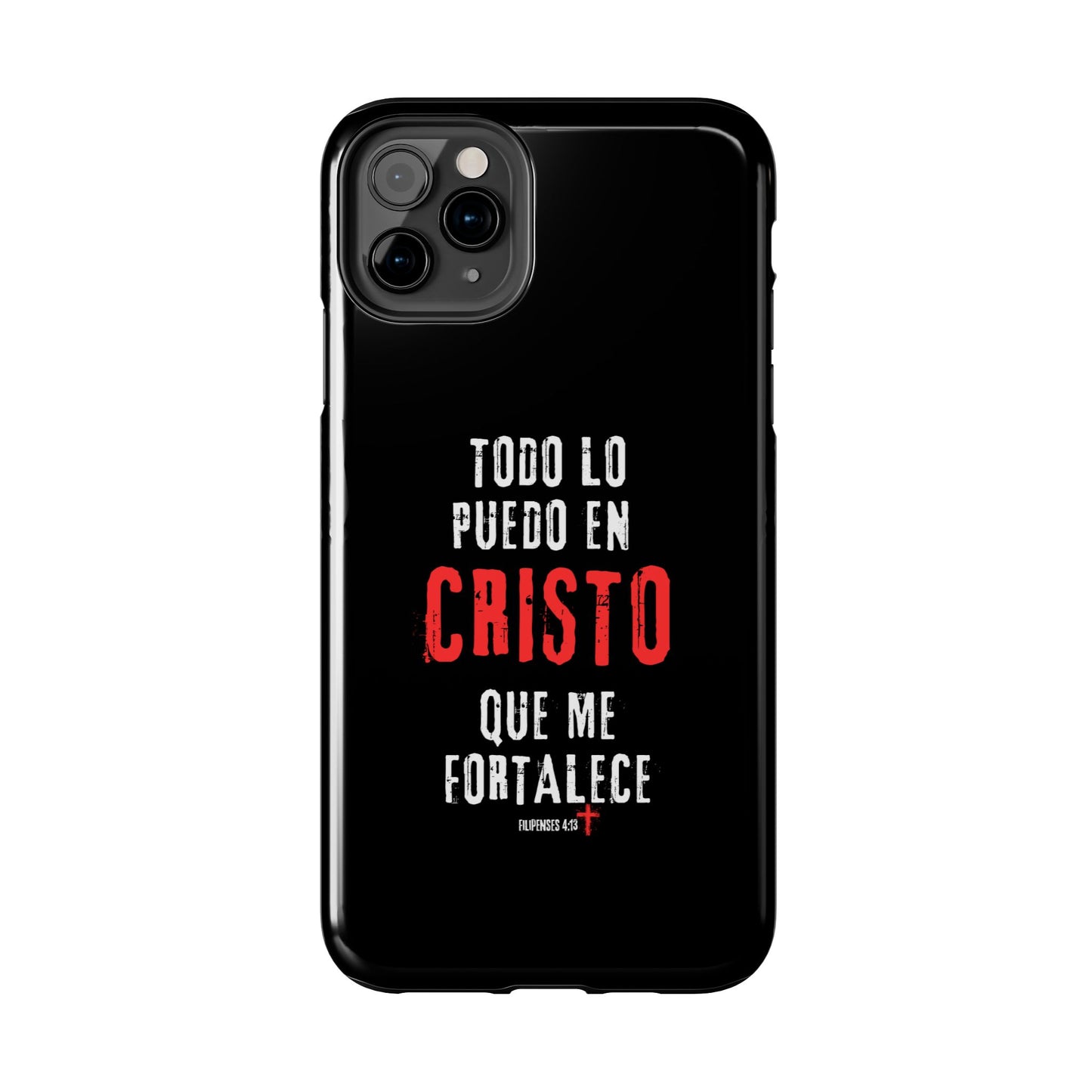 Todo lo puedo en Cristo Funda de Iphone