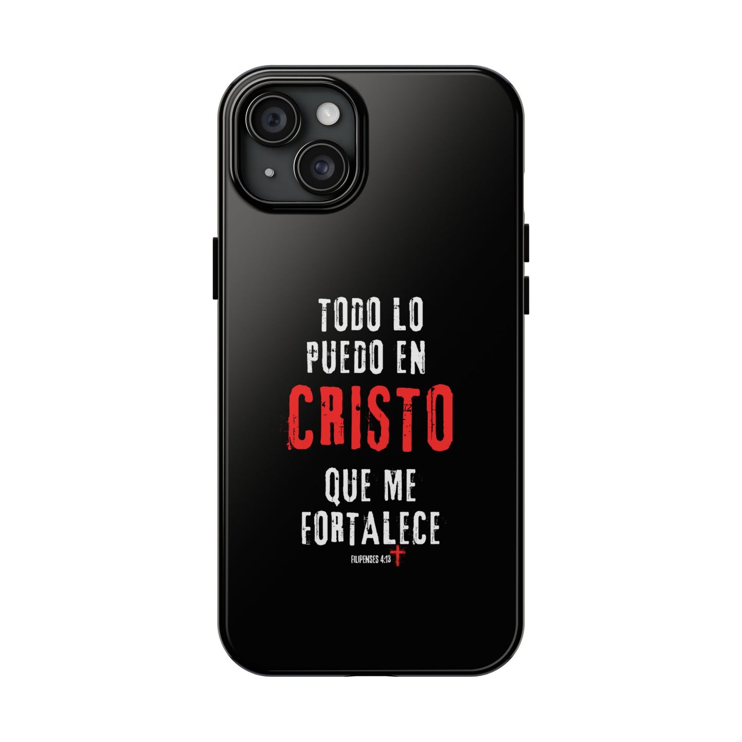 Todo lo puedo en Cristo Funda de Iphone
