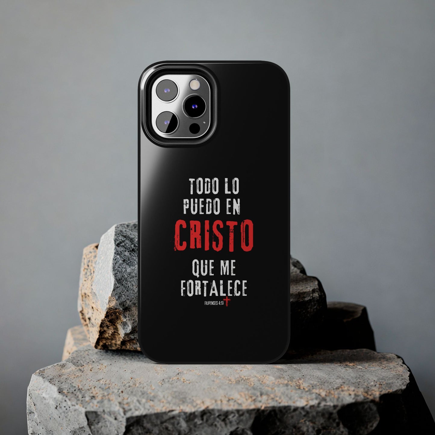 Todo lo puedo en Cristo Funda de Iphone