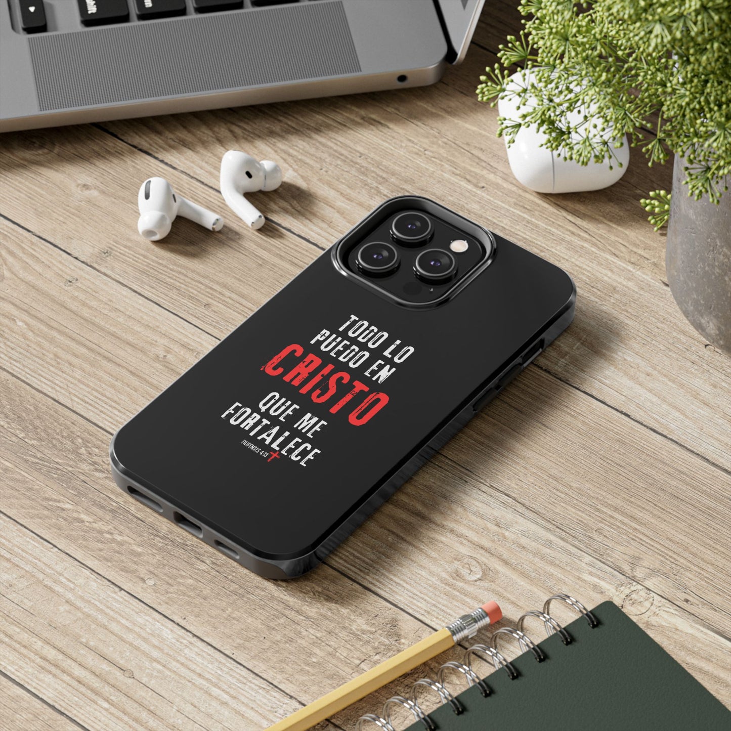Todo lo puedo en Cristo Funda de Iphone