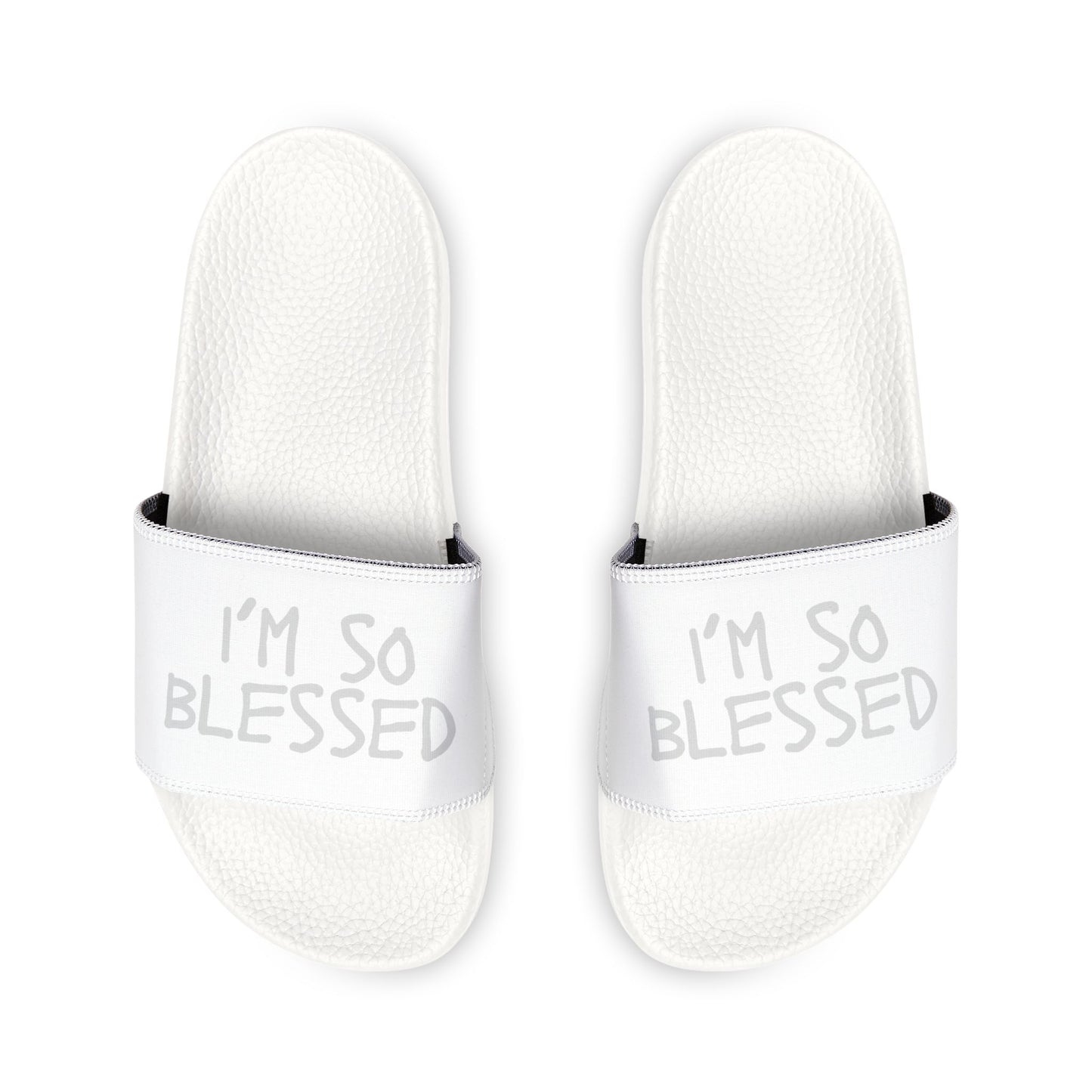 I'M SO BLESSED Men's Removable-Strap Sandals